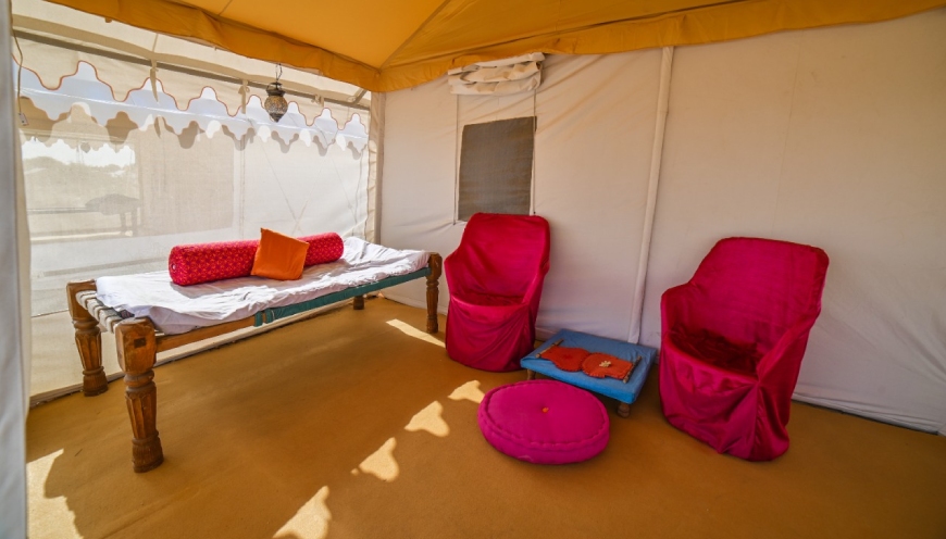 best luxury tents in jaisalmer